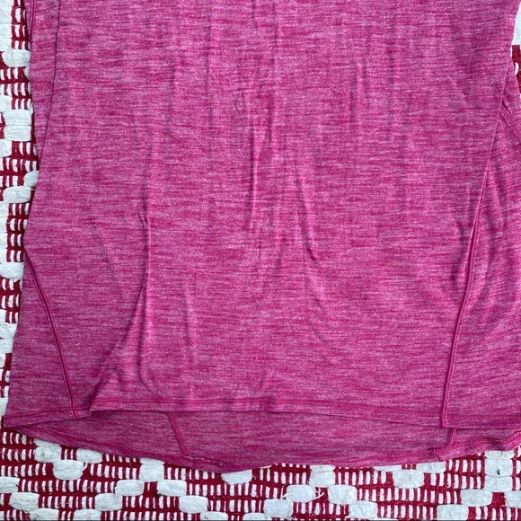 LULULEMON heathered pink Another Mile short sleeve tee 6 - Picture 3 of 9